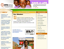 Tablet Screenshot of cfwshops.org